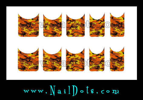 Orange Camo Tips